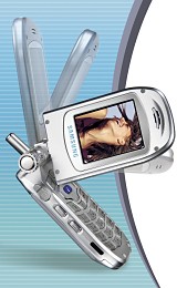 Samsung P400 swivelling